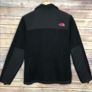 NORTH FACE black/pink Denali 2 Jacket